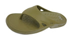 Doubleu Roma Thong for Men Comfortable Recovery Footwear (Do Not Shrink) (Olive)