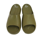 Doubleu Roma Slider for Men Comfortable Recovery Footwear (Does Not Shrink) (Olive)