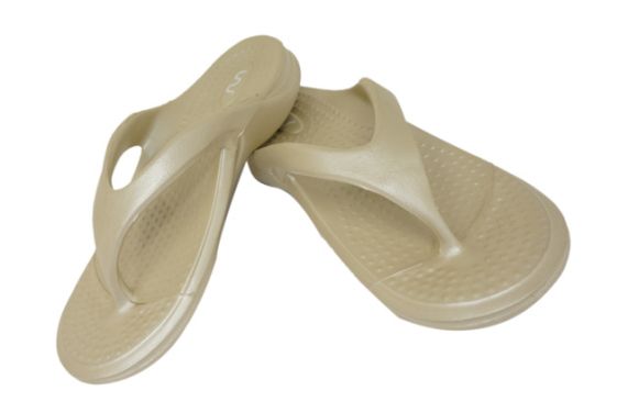 Doubleu California Women Slipper Comfortable & Light Weight Recovery Footwear (WARM GREY)