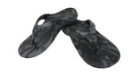 Doubleu California Men Slipper Comfortable & Light Weight Recovery Footwear (GREY + BLACK)